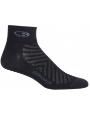 Мъжки чорапи Icebreaker - Run + Ultralight Mini, черни -1