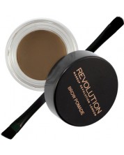 Makeup Revolution Помада за вежди, Medium Brown, 2.5 g -1