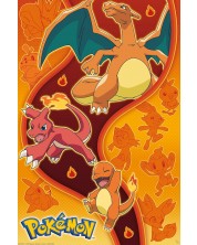 Макси плакат GB eye Games: Pokemon - Fire Type -1