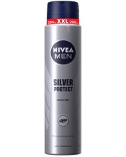 Nivea Men Спрей дезодорант Silver Protect, 250 ml -1