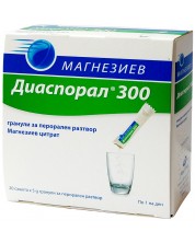 Магнезиев Диаспорал 300, 20 сашета, Protina -1