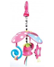 Бебешка играчка Tiny Love Малки умничета - Розова камбанка, Pack & Go Mini Mobile -1