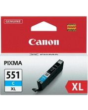 Мастилница Canon - CLI-551XL C, за PIXMA IP 7250, Cyan