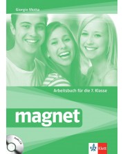Magnet fur die 7.klasse: Arbeitsbuch / Работна тетрадка по немски език за 7. клас + CD. Учебна програма 2018/2019 (Клет)