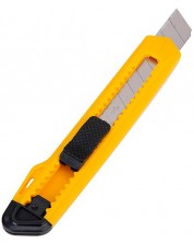 Макетен нож Deli Essential - E2001, 18 mm, basic, асортимент -1
