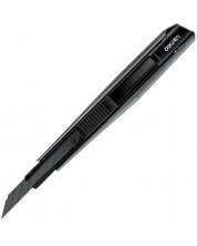 Макетен нож Deli - E2037S, 9 mm, с 30° черно острие -1