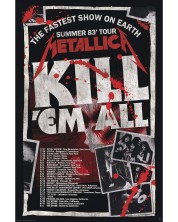 Макси плакат GB eye Music: Metallica - Kill'Em All (Tour 1983)