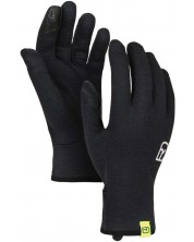 Мъжки ръкавици Ortovox - 185 Rock'N'Wool Glove Liner , черни -1