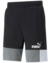 Мъжки къси панталони Puma - Essentials+ Block 10" , черни -1