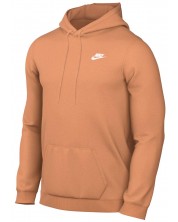 Мъжки суитшърт Nike - Club Hoodie, размер XS, оранжев