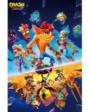 Макси плакат GB eye Games: Crash Bandicoot - It's About Time