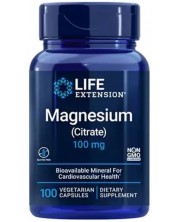 Magnesium, 100 mg, 100 капсули, Life Extension
