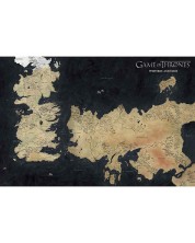 Макси плакат GB eye Television: Game of Thrones - Westeros Map -1
