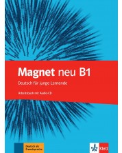 Magnet neu B1: Deutsch für junge Lernende. Arbeitsbuch mit Audio-CD