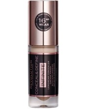 Makeup Revolution Conceal & Define Течен коректор Infinite, C4.5, 5 ml