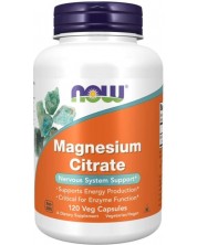 Magnesium Citrate, 120 капсули, Now -1