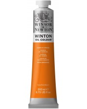 Маслена боя Winsor & Newton Winton - Кадмиева оранжева, 200 ml -1