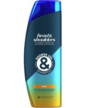 Head & Shoulders Мъжки душ гел и шампоан Sport, 360 ml