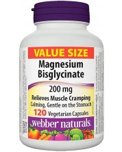 Magnesium Bisglycinate, 200 mg, 120 капсули, Webber Naturals -1