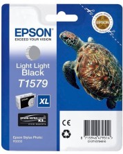 Мастилница Epson - T1579, за Epson Stylus Photo R3000, light light black -1