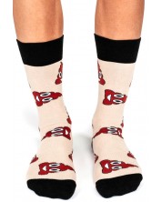 Мъжки чорапи Crazy Sox - Пуп Емоджи, размер 40-45 -1