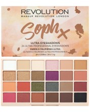 Makeup Revolution Soph X Палитра сенки Ultra, 24 цвята -1