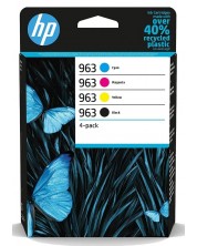 Мастилница HP - 963, за OfficeJet Pro 901x/902x, CMYK, 4 броя -1