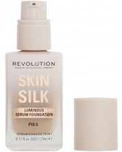 Makeup Revolution Фон дьо тен-серум Skin Silk, F10.5, 23 ml -1