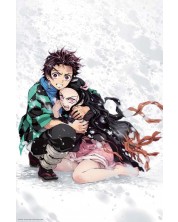 Макси плакат GB eye Animation: Demon Slayer - Tanjiro & Nezuko Snow