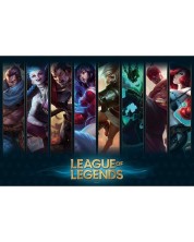 Макси плакат ABYstyle Games: League of Legends - Champions -1