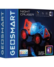 Магнитен конструктор Smart games - Night cruiser, 21 части -1