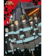 Макси плакат GB eye Animation: Fire Force - Company 8