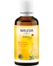 Масажно масло за коремчето на бебето Weleda - 50 ml