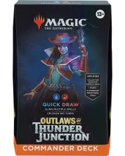 Magic the Gathering: Outlaws of Thunder Junction Commander Deck - Quick Draw -1