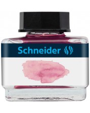 Мастило за писалка Schneider - 15 ml, роза -1