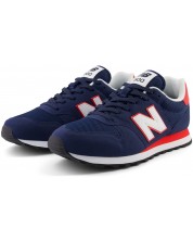 Мъжки обувки New Balance - 500 , тъмносини/червени