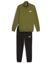 Мъжки спортен екип Puma - Clean Sweat Suit , зелен/черен