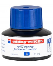 Мастило за маркери Edding MTK 25 - Син, 25 ml -1
