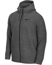 Мъжки суитшърт Nike - Dry-FIT Fleece, размер L, сив