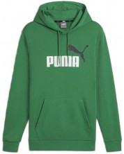 Мъжки суитшърт Puma - Essentials+ Two-Tone Big Logo , зелен -1