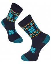 Мъжки чорапи Pirin Hill - Ethno, размер 43-46, черни