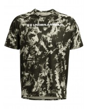 Мъжка тениска Under Armour - Tech ABC Camo, зелена