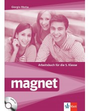 Magnet: Arbeitsbuch fur die 5. Klasse / Немски език - 5. клас (работна тетрадка + аудио CD) -1