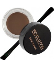 Makeup Revolution Помада за вежди, Dark Brown, 2.5 g
