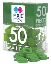 Малки силиконови пиксели Pixie Crew - Тъмнозелени, 50 броя -1