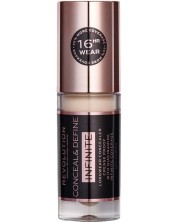 Makeup Revolution Conceal & Define Течен коректор Infinite, C3.5, 5 ml