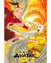 Макси плакат GB eye Animation: Avatar: The Last Airbender - Aang vs Zuko