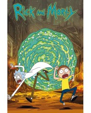 Макси плакат GB eye Animation: Rick & Morty - Portal