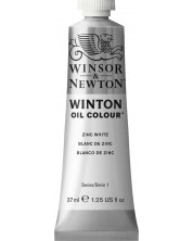Маслена боя Winsor & Newton Winton - Бяла цинкова, 37 ml -1