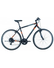 Мъжки велосипед със скорости SPRINT - Sintero Man, 28", 520 mm, сив/оранжев -1